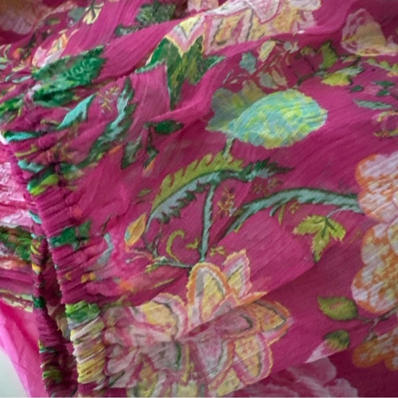 Rococo Sand Chloe fuchsia short floral flower dress NWT RETAIL $397 size small - Picture 11 of 16